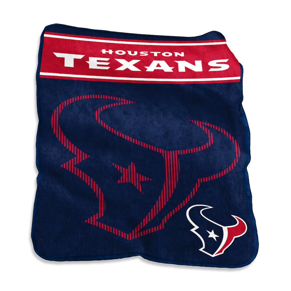 Houston Texans Large Raschel blanket