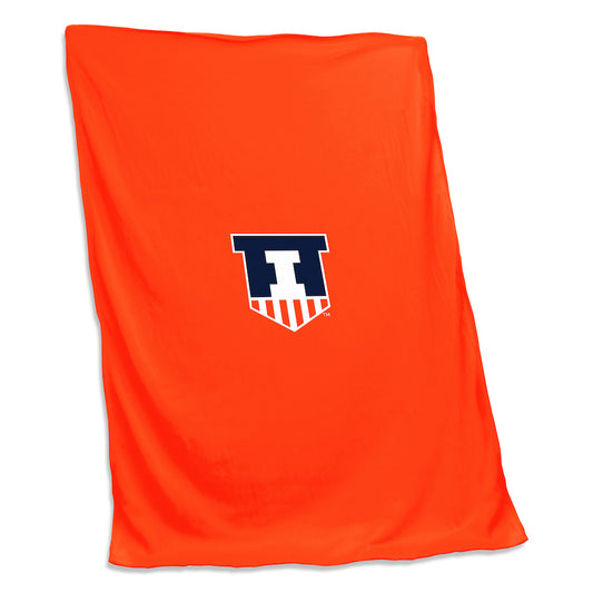 Illinois Fighting Illini Sweatshirt Blanket