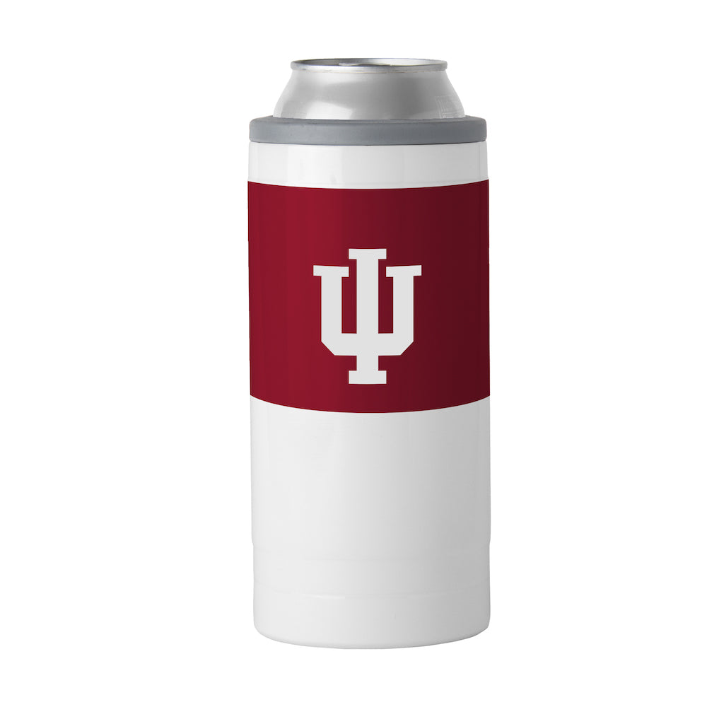 Indiana Hoosiers colorblock slim can coolie