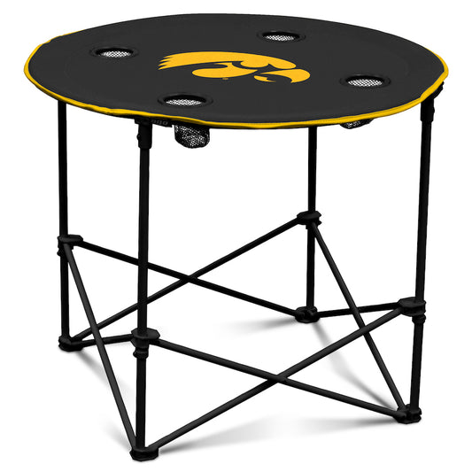 Iowa Hawkeyes outdoor round table