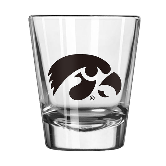 Iowa Hawkeyes shot glass
