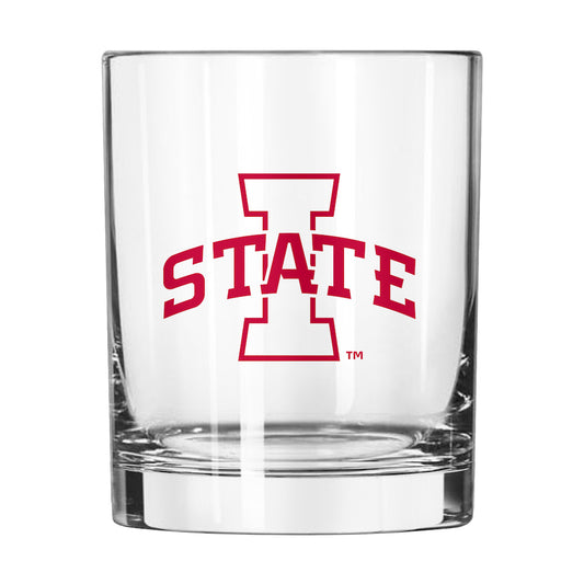 Iowa State Cyclones Rocks Glass