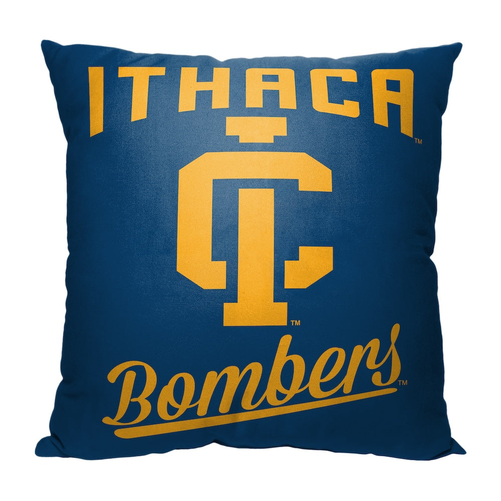 Ithaca Bombers OFFICIAL throw pillow