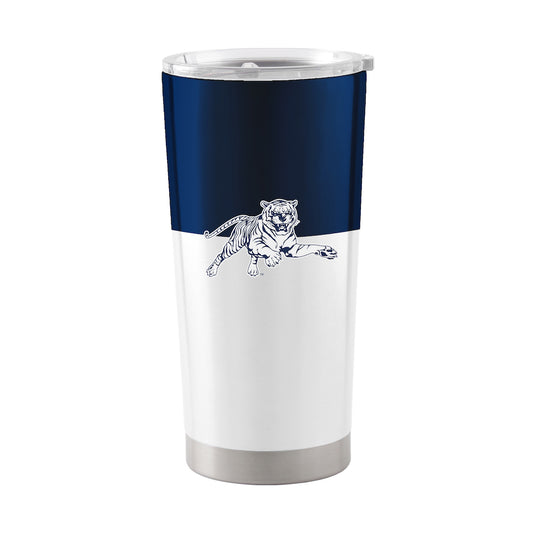 Jackson State Tigers 20 oz color block travel tumbler