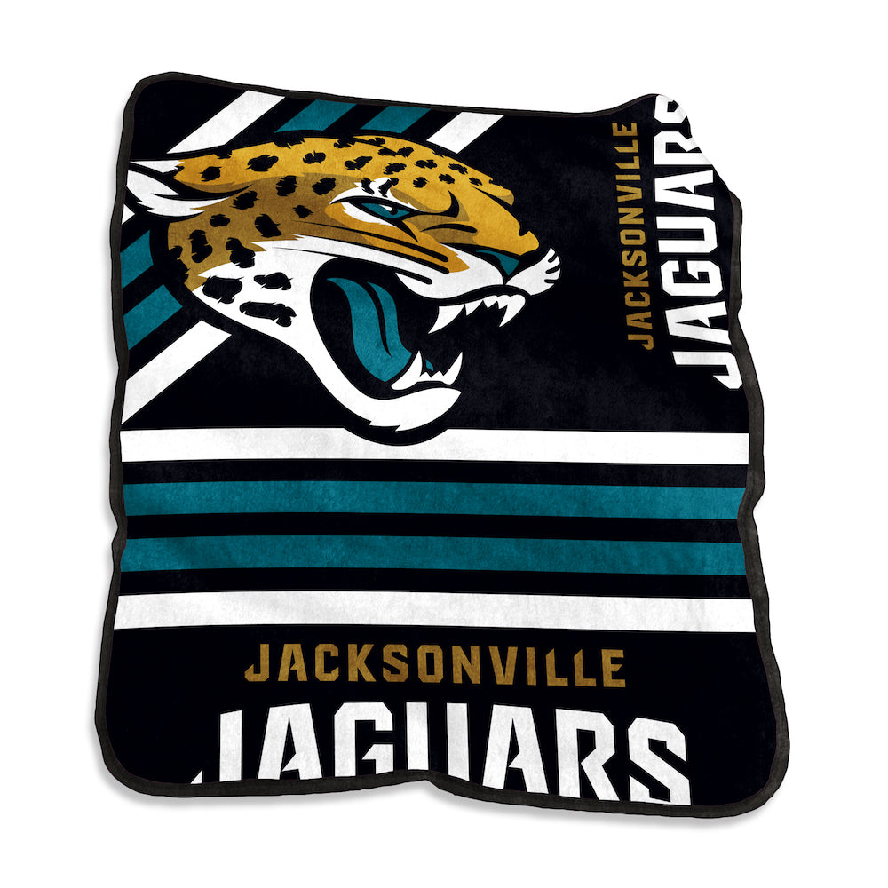 Jacksonville Jaguars Raschel throw blanket