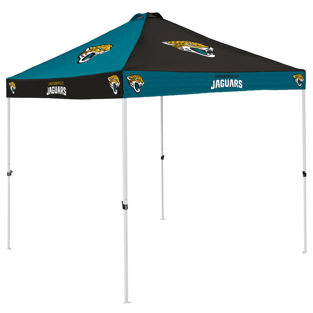 Jacksonville Jaguars checkerboard canopy