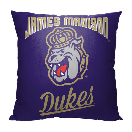 James Madison Dukes OFFICIAL throw pillow