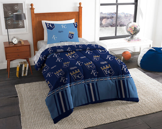 Kansas City Royals twin size bed in a bag