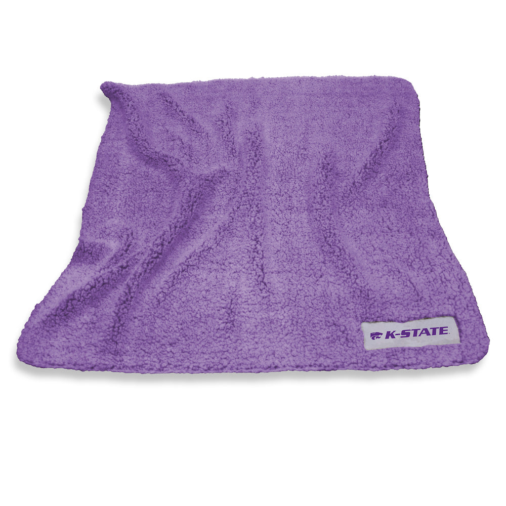 Kansas State Wildcats Color Frosty Fleece blanket