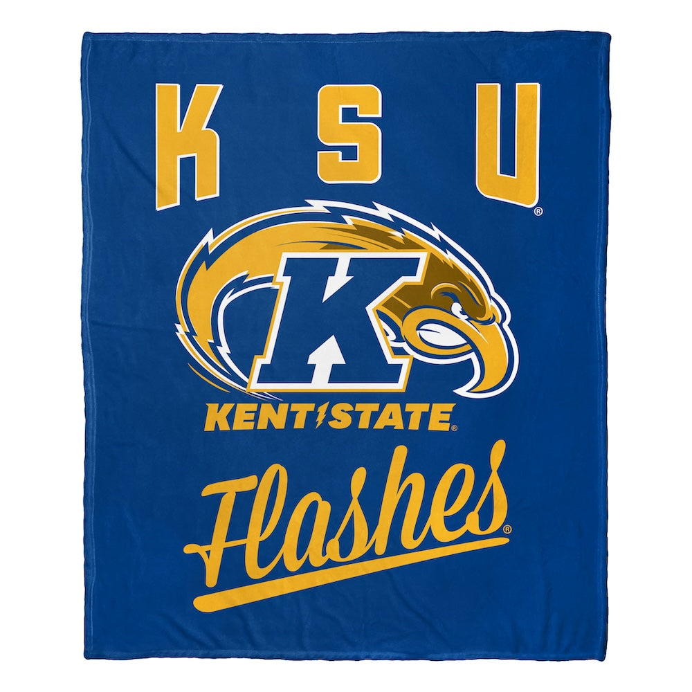 Kent State Golden Flashes official silk touch throw blanket