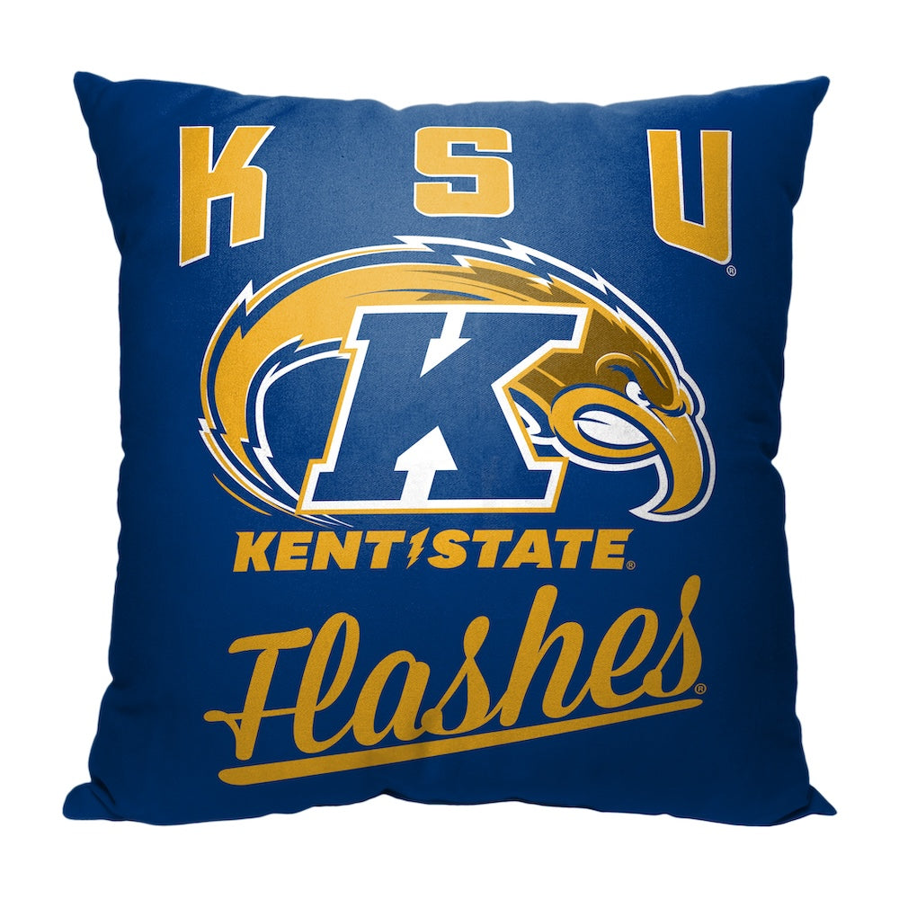 Kent State Golden Flashes OFFICIAL throw pillow
