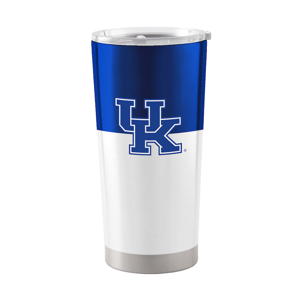 Kentucky Wildcats 20 oz color block travel tumbler