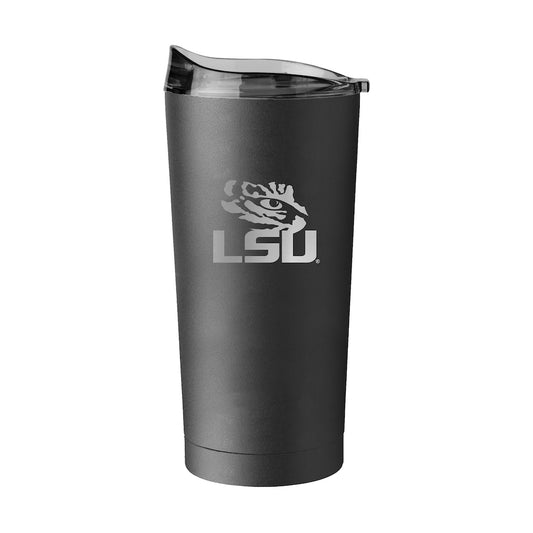 LSU Tigers 20 oz black etch travel tumbler