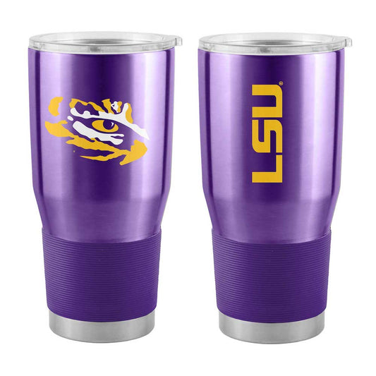 LSU Tigers 30 oz stainless steel travel tumbler