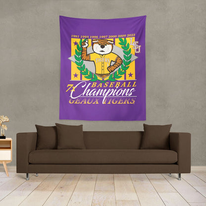 LSU Tigers T10 Wall Hanging 1