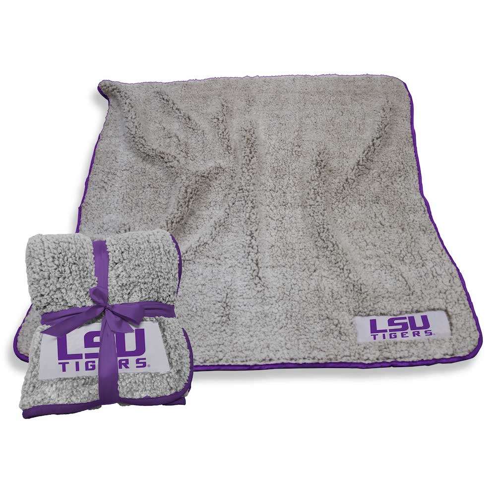 LSU Tigers Frosty Fleece blanket