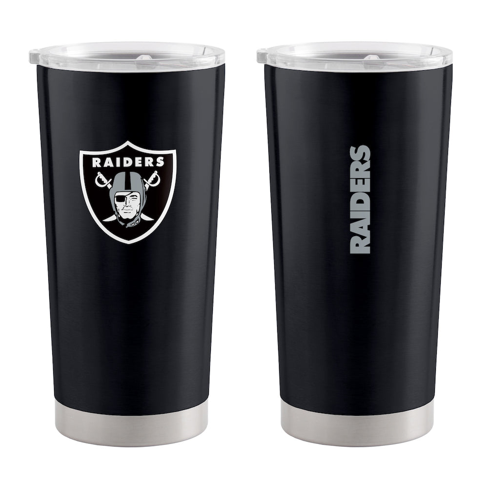 Las Vegas Raiders 20 oz stainless steel travel tumbler