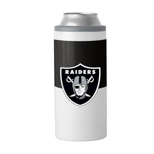 Las Vegas Raiders colorblock slim can coolie