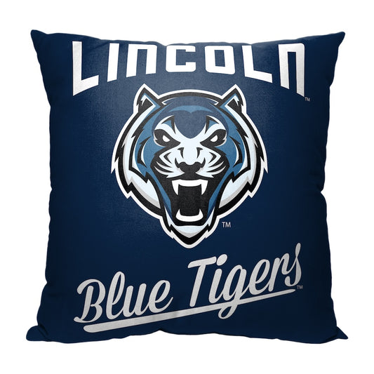 Lincoln Blue Tigers OFFICIAL throw pillow