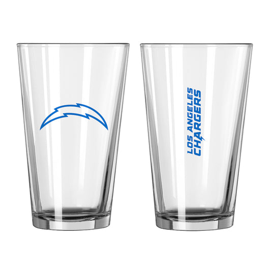 Los Angeles Chargers pint glass