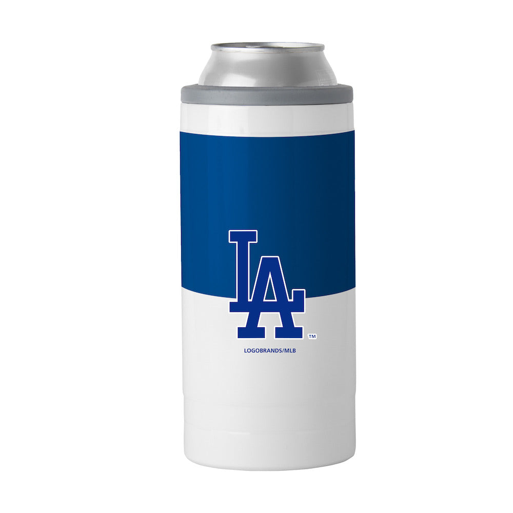 Los Angeles Dodgers colorblock slim can coolie