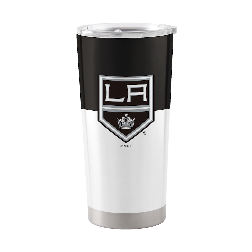 Los Angeles Kings 20 oz color block travel tumbler