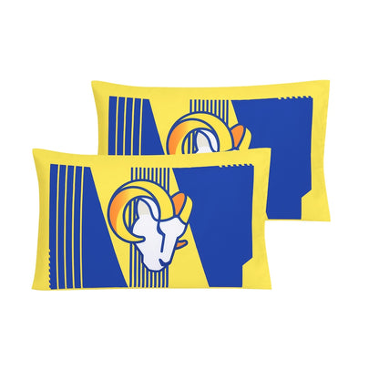 Los Angeles Rams pillow shams