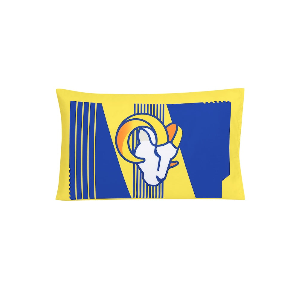 Los Angeles Rams pillow sham