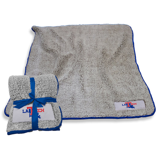 Louisiana Tech Bulldogs Frosty Fleece blanket