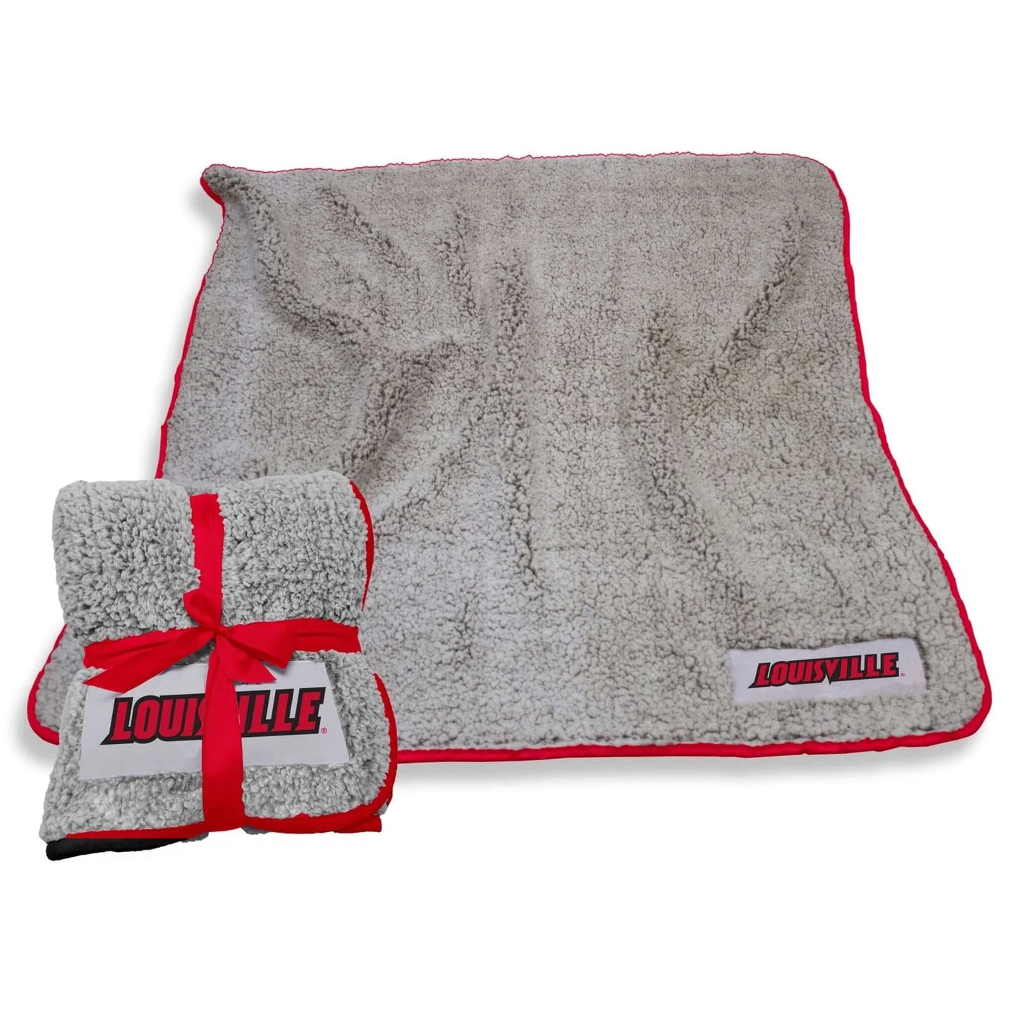 Louisville Cardinals Frosty Fleece blanket