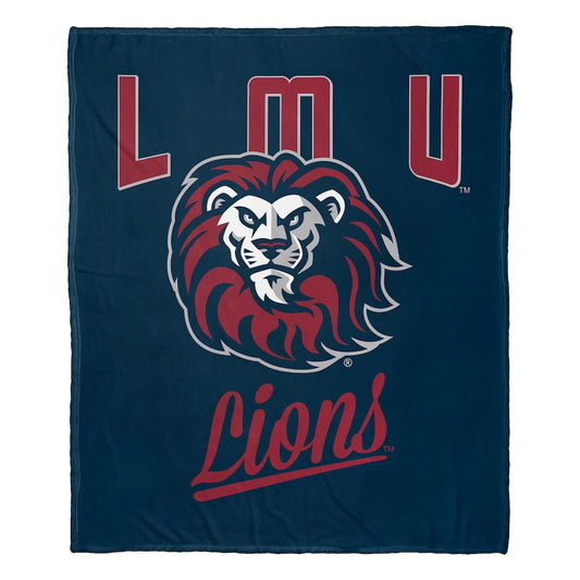 Loyola Marymount Lions official silk touch throw blanket