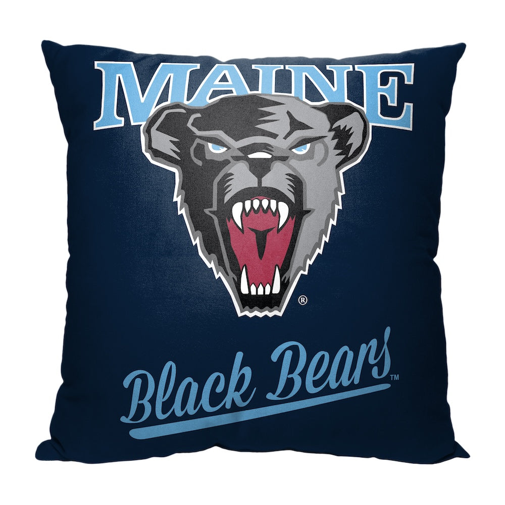 Maine Black Bears OFFICIAL throw pillow