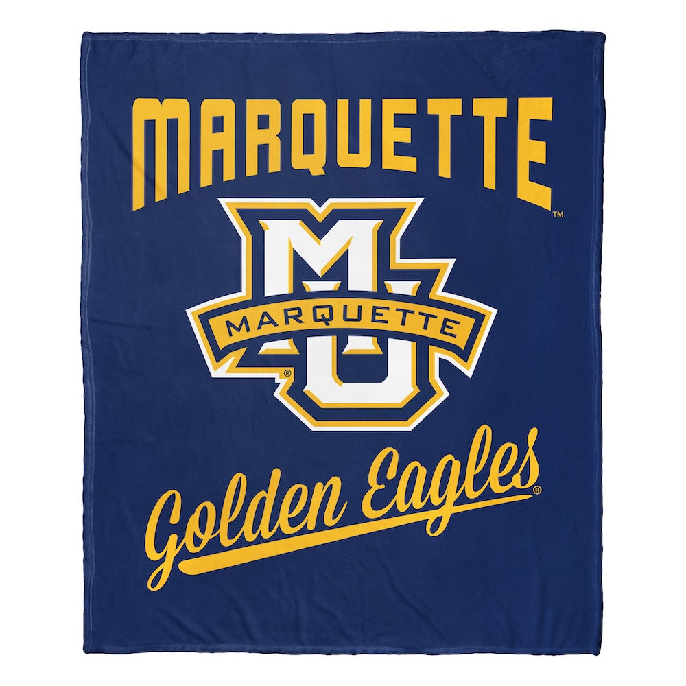Marquette Golden Eagles official silk touch throw blanket