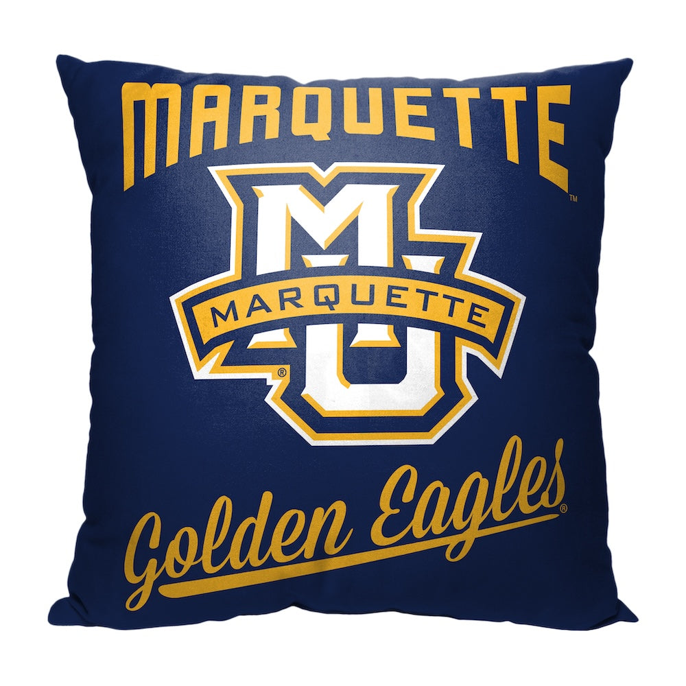 Marquette Golden Eagles OFFICIAL throw pillow