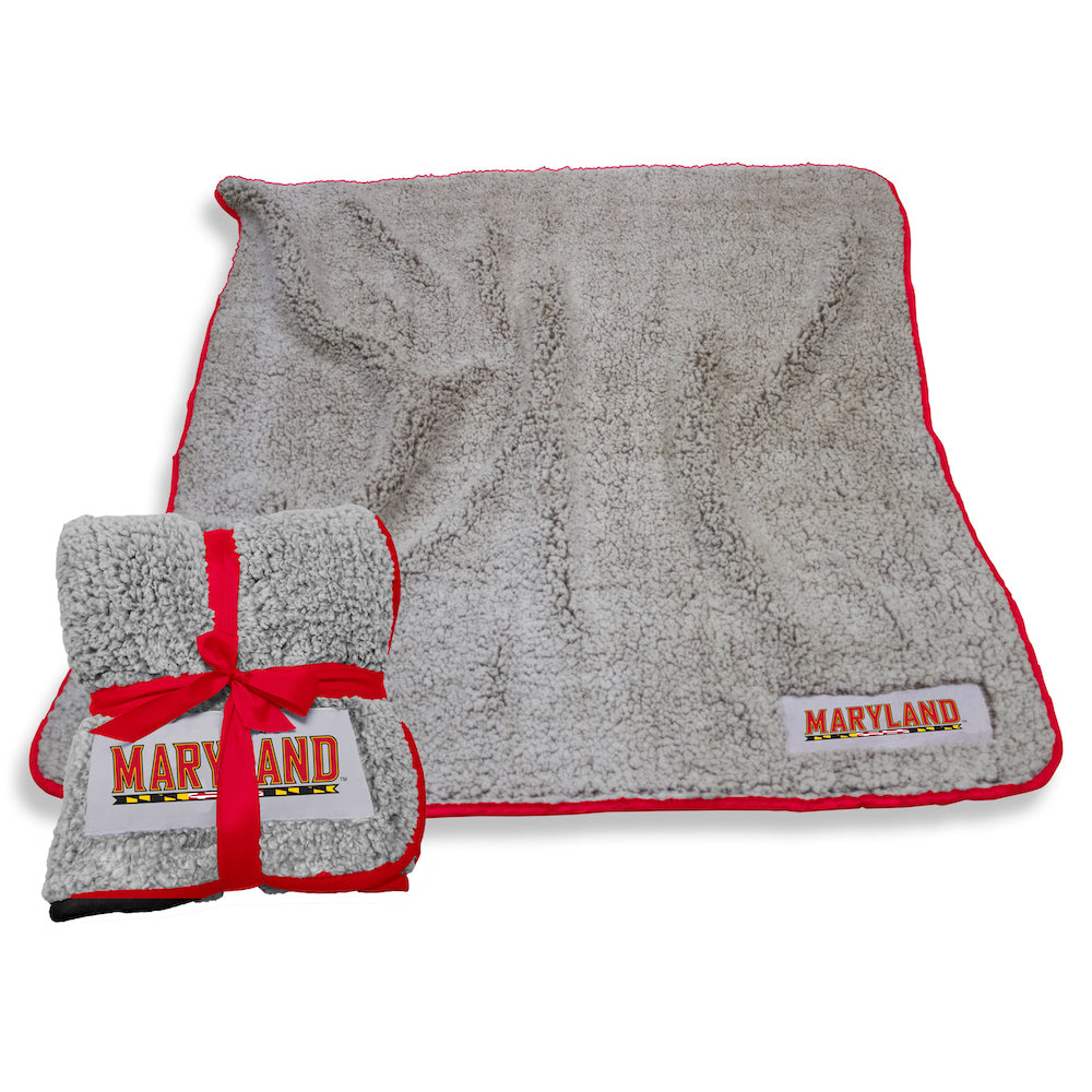 Maryland Terrapins Frosty Fleece blanket