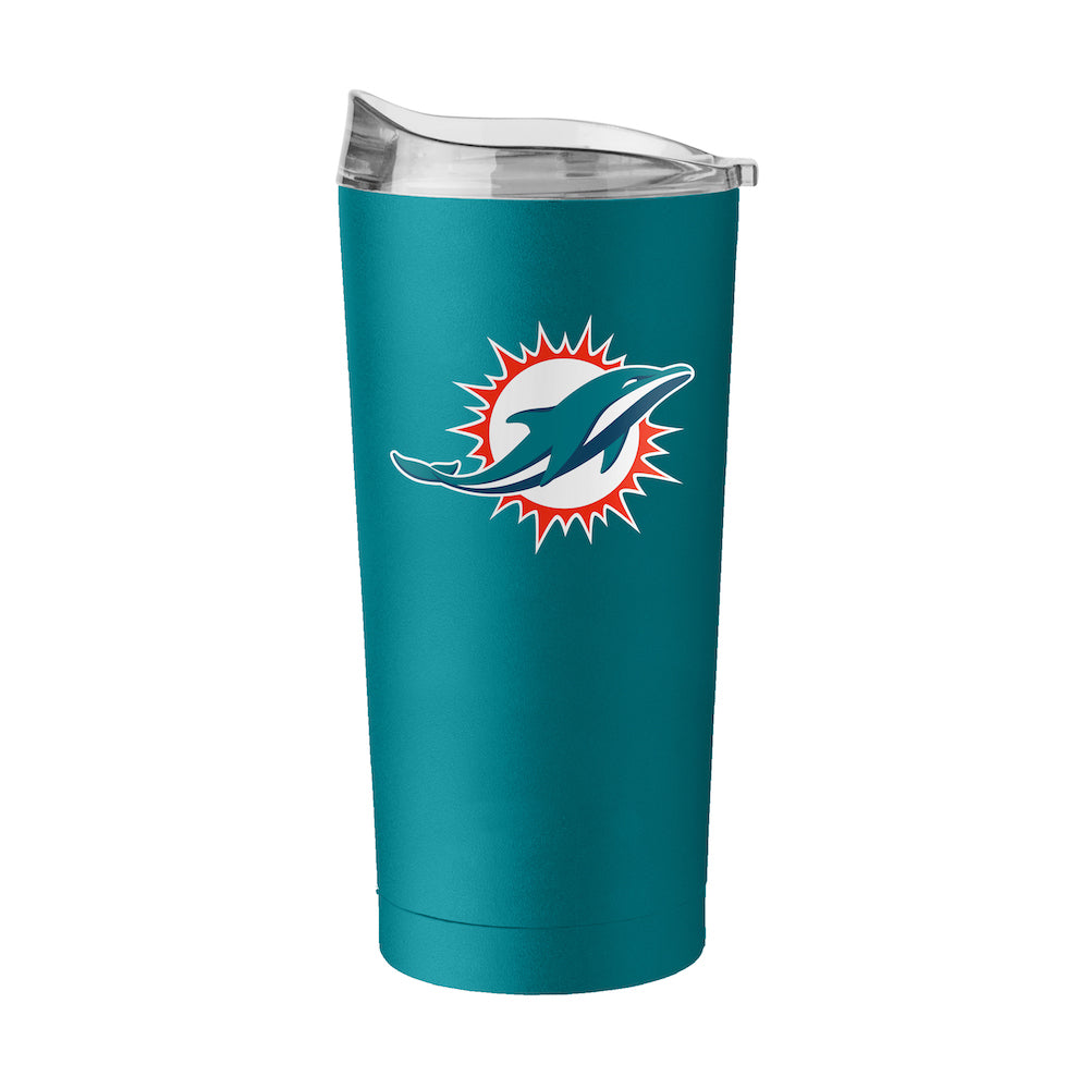 Miami Dolphins 20 oz travel tumbler