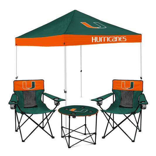 Miami Hurricanes Tailgate Bundle Set