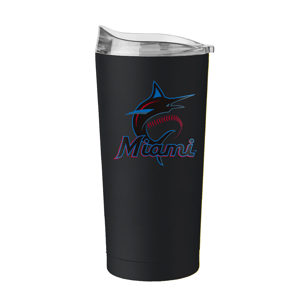 Miami Marlins 20 oz travel tumbler