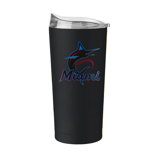 Miami Marlins 20 oz travel tumbler