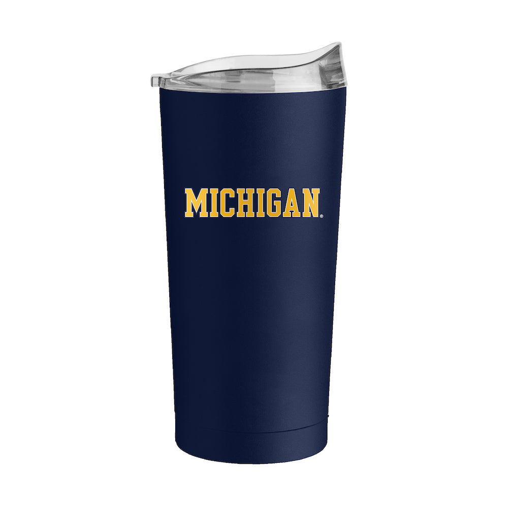 Michigan Wolverines 20 oz travel tumbler