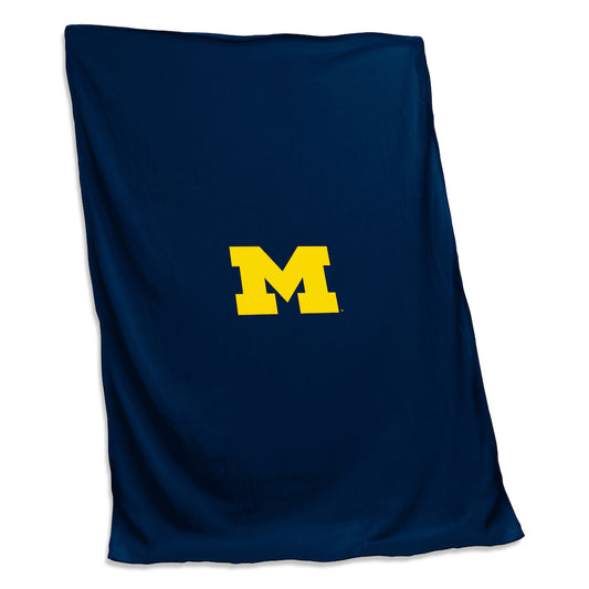 Michigan Wolverines Sweatshirt Blanket