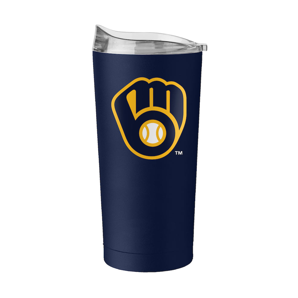 Milwaukee Brewers 20 oz travel tumbler