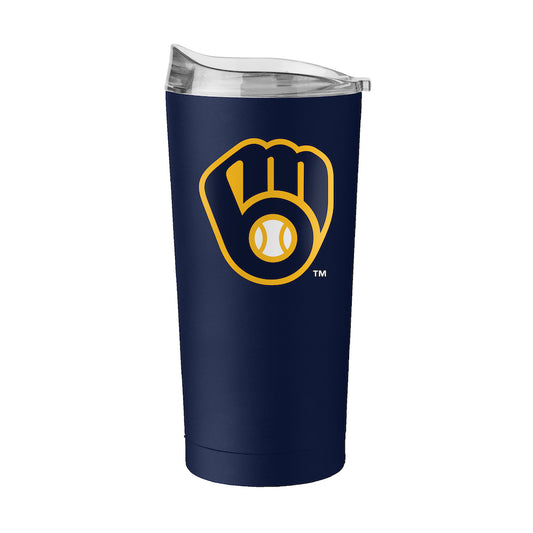 Milwaukee Brewers 20 oz travel tumbler