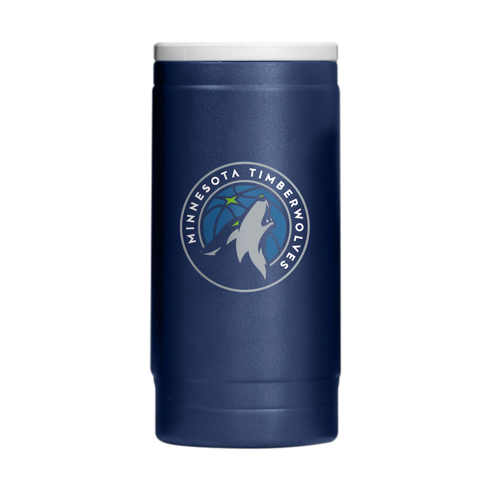Minnesota Timberwolves slim can cooler