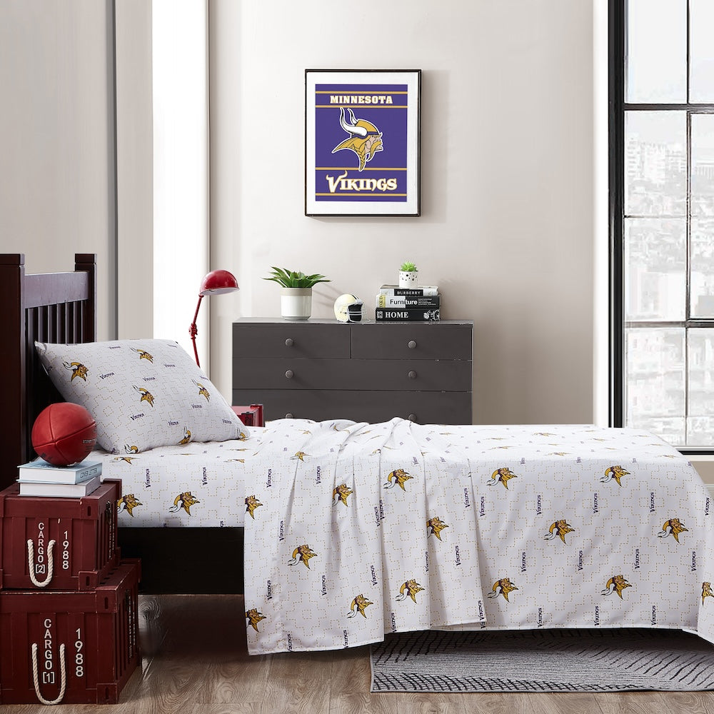 Minnesota Vikings bedsheets