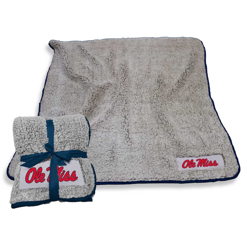 Mississippi Rebels Frosty Fleece blanket
