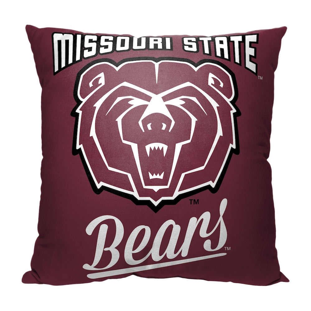 Missouri State Bears OFFICIAL throw pillow