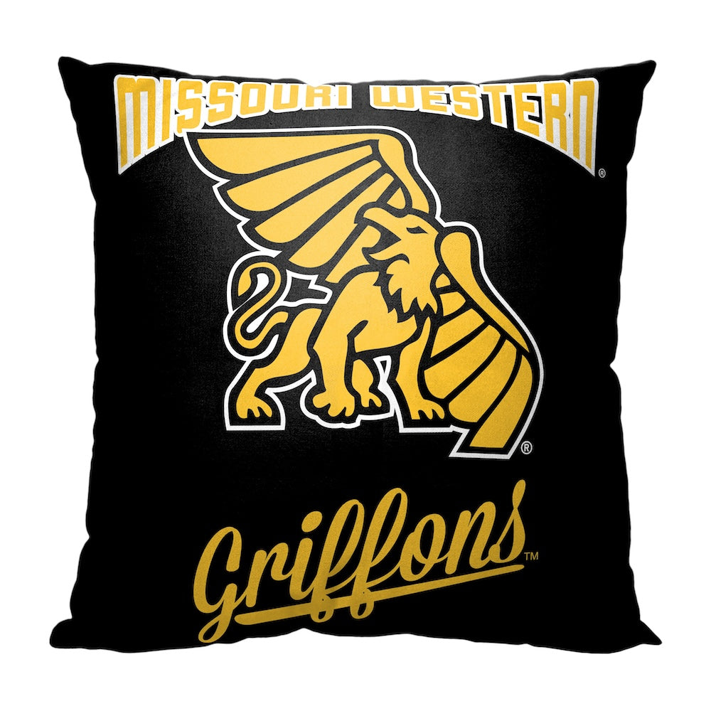Missouri Western Griffons OFFICIAL throw pillow
