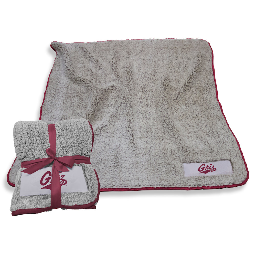 Montana Grizzlies Frosty Fleece blanket