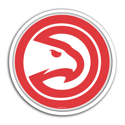Atlanta Hawks Modern Disc Wall Sign